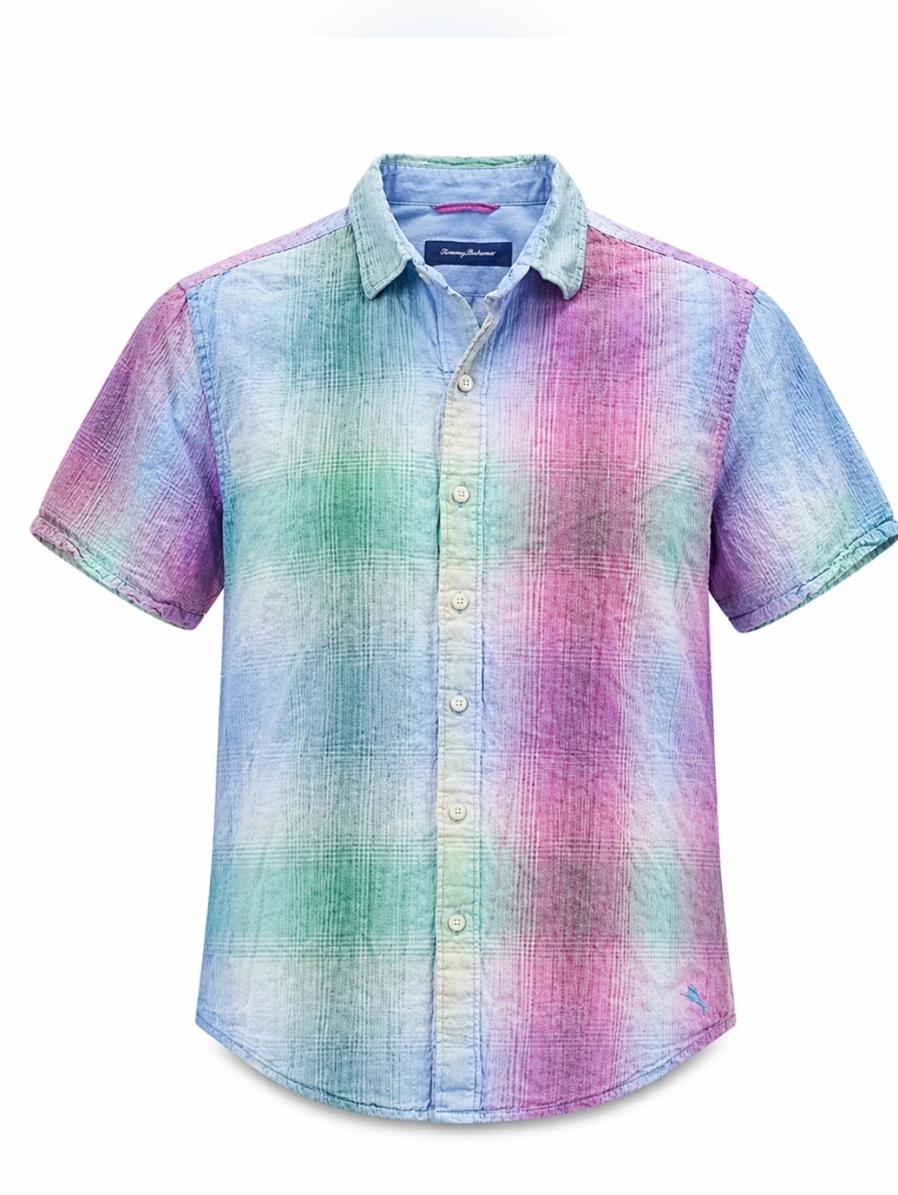 100%‎ Linen Tommy Bahama Short-Sleeve Button-Up Shirt